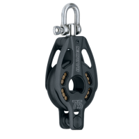 Блок Harken 75 mm Black magic w/Becket
