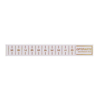 Optiparts TRIM STRIPS 16 CM - GOLD - 20 PIECES