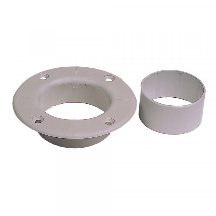 Optiparts DECK COLLAR WITH MAST SLEEVE,GREY