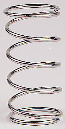 Optiparts STAINLES STEEL SPRING, POLISHED