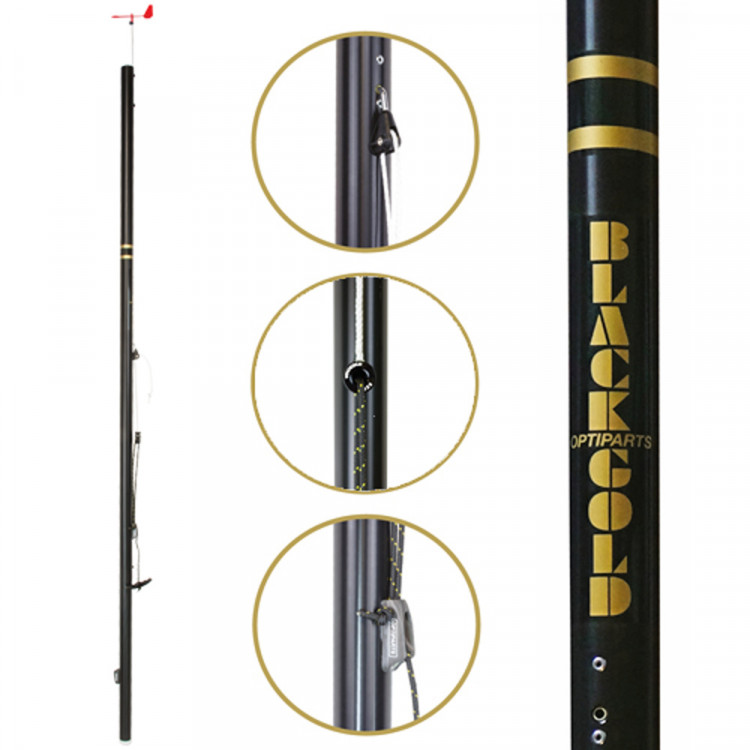 Optiparts BLACKGOLD LITE MAST INCL RIGGING PACK