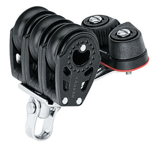 Harken 29mm Triple Carbo Block w/Cam Cleat (346)