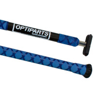 Optiparts TILLER EXT 20MM X-GRIPPED BLUE