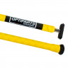 Optiparts TILLER EXT 20MM X-GRIPPED YELLOW