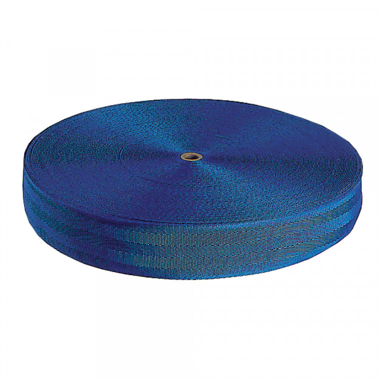 Optiparts WEBBING 50MM, BLUE (MIN ORDER 50M) (1462)