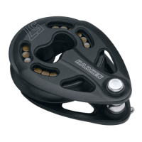 Блок Harken 57 mm Black magic Teardrop