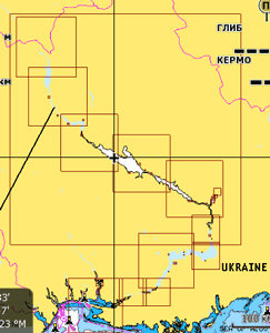 Карта Navionics 5G612S2 - Река Днепр