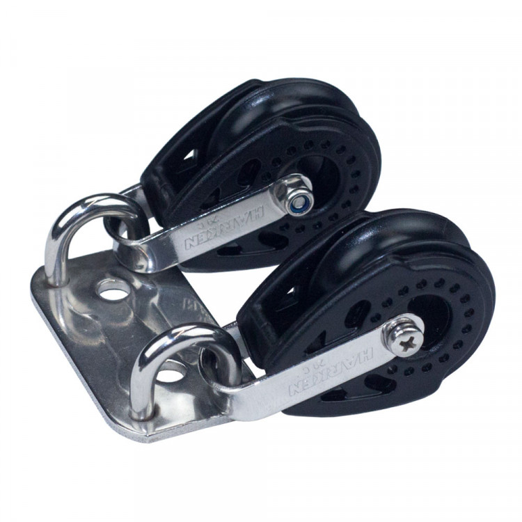 Optiparts BLOCK PLATE WITH 29 MM HARKEN BLOCKS