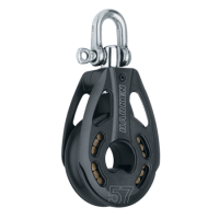Блок Harken 57 mm Black magic Single Swivel
