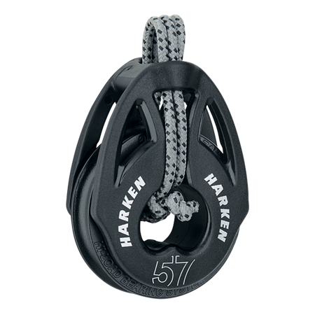 Optiparts MAINSHEET BLOCK WITH SISTER HOOK